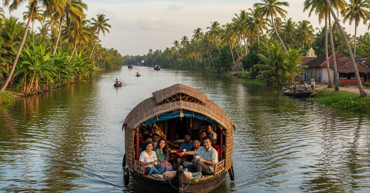 7 Places to visit Kerala